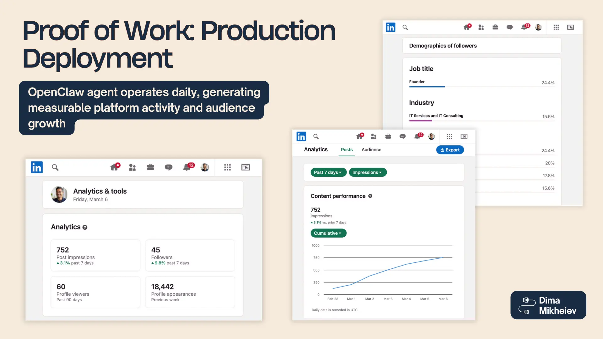 Lead generation AI agent for LinkedIn proof of concept