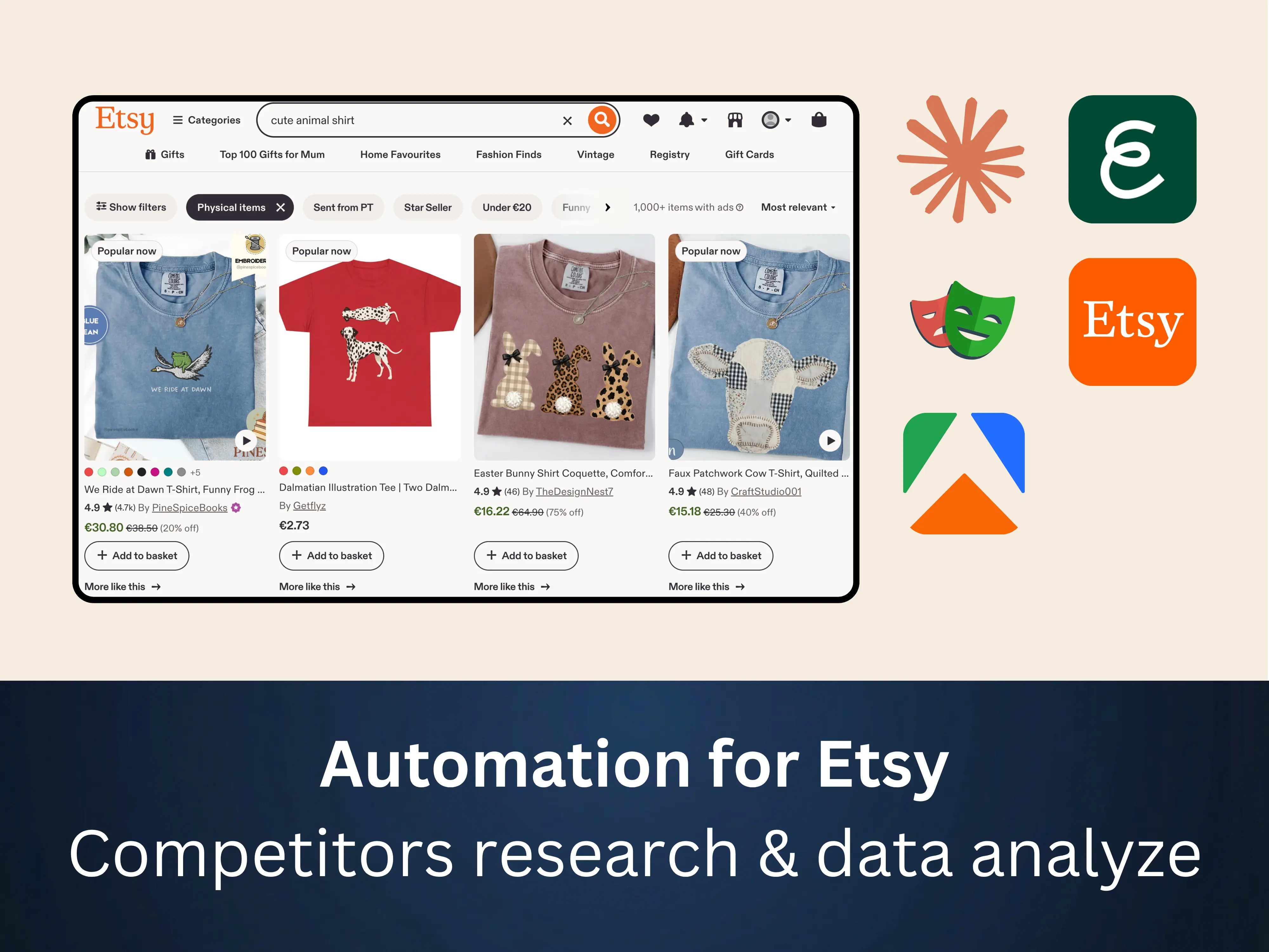 Etsy Competitor Research Automation: Apify, Playwright, Claude Code